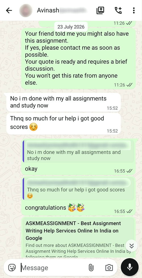 Student review 5